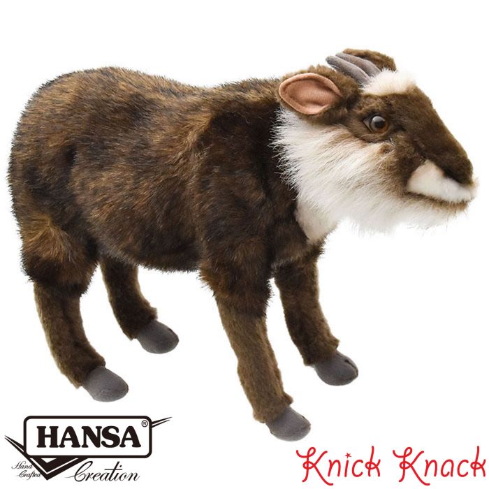 【送料無料】HANSA ニホンカモシカ BH6213　ハンサ リアル 動物 ぬいぐるみ かわいい グッズ 雑貨 置物 オブジェ インテリア 日本羚羊
