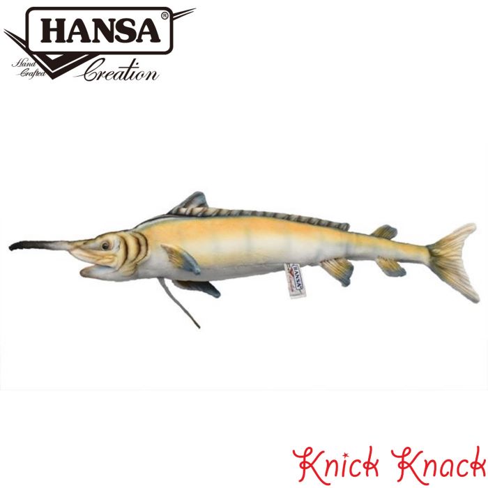 【送料無料】HANSA クロカジキ BH6051　ハンサ リアル 動物 ぬいぐるみ かわいい グッズ 雑貨 置物 オブジェ インテリア 黒梶木 魚 さかな