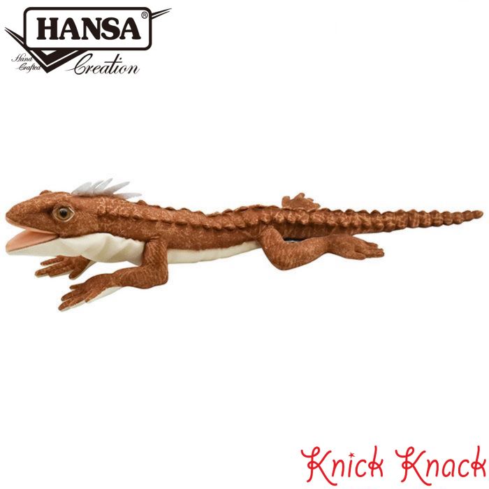 楽天市場】ハンサ【HANSA】ぬいぐるみ ブラウンバシリスク 69