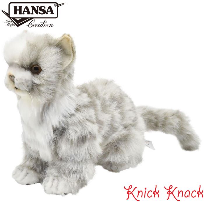 HANSA ハンサ　ネコ　ぬいぐるみ　中古品 楽天市場】HANSA ハンサ ぬいぐるみ8070 オオヤマネコ やまねこ 山猫