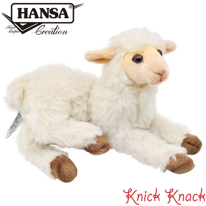 楽天市場】HANSA 4287 ヒツジ(コ)43 全長：43cm LITTLE LAMB BH4287