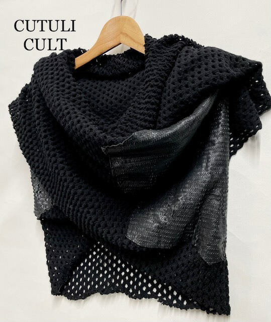 NEW 引き船付き添い人新品【CUTULI CULT】クチュリ・カルト羊革×絨毛の個人的特徴的な袈裟(中古)