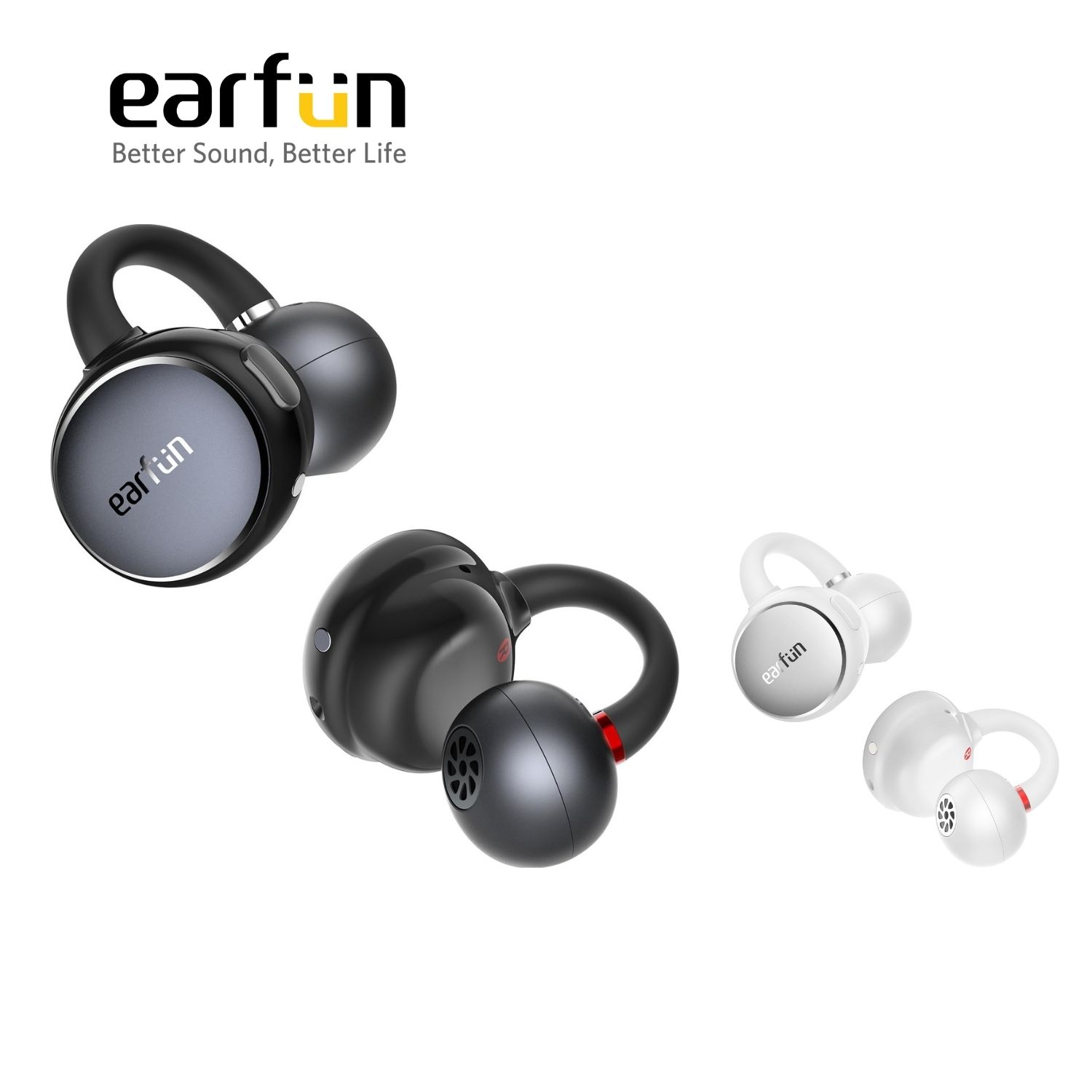 楽天市場】【VGP 2025 SUMMER 金賞】EarFun Clip イヤーカフ イヤホン