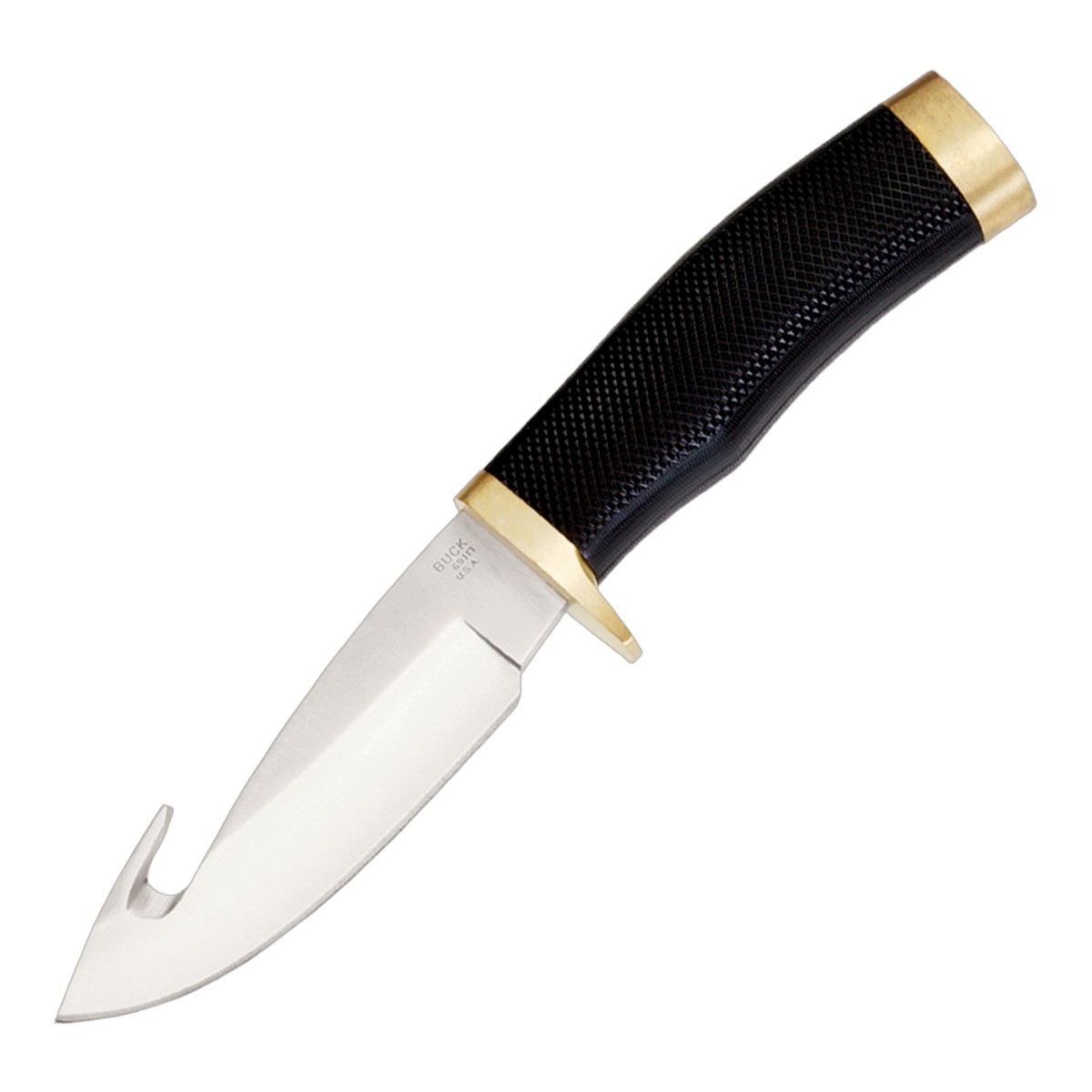 BUCK バック ナイフ ジッパー ガットフック 420HC ラバー ヴァンガード 691BKG キャンプナイフ ブッシュクラフト アウトドア フィールド 外あそび｜アウトドアナイフ専門グローイング