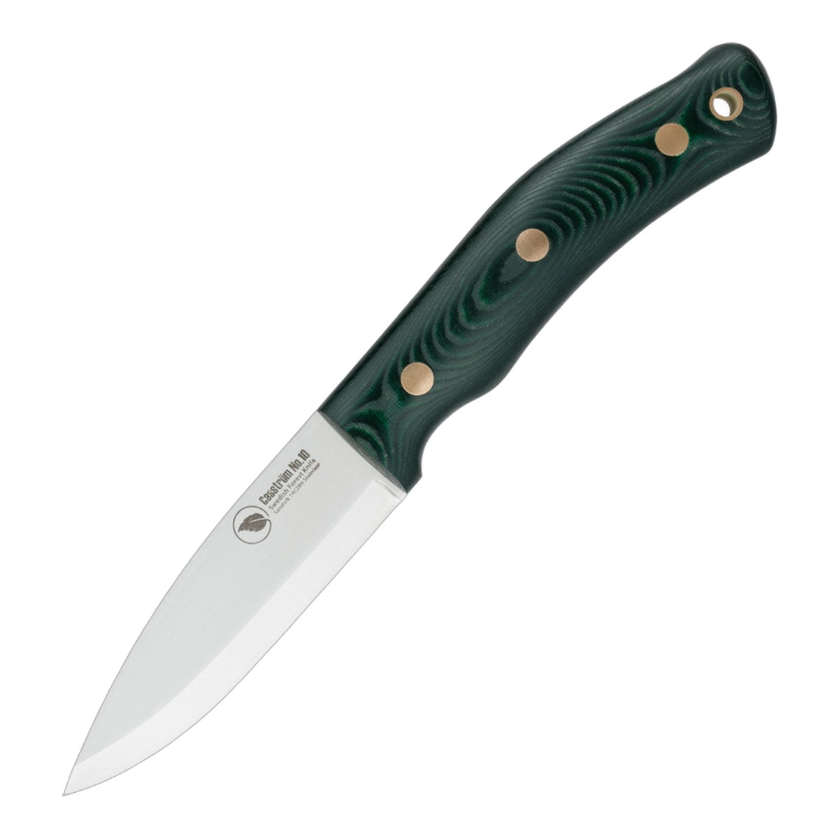 Casstrom カストロム No10 フォレスト SFK SLEIPNER スカンジ グリーン マイカルタ Forest ブッシュクラフト アウトドアナイフ キャンプナイフ フィールド 外あそび｜アウトドアナイフ専門グローイング