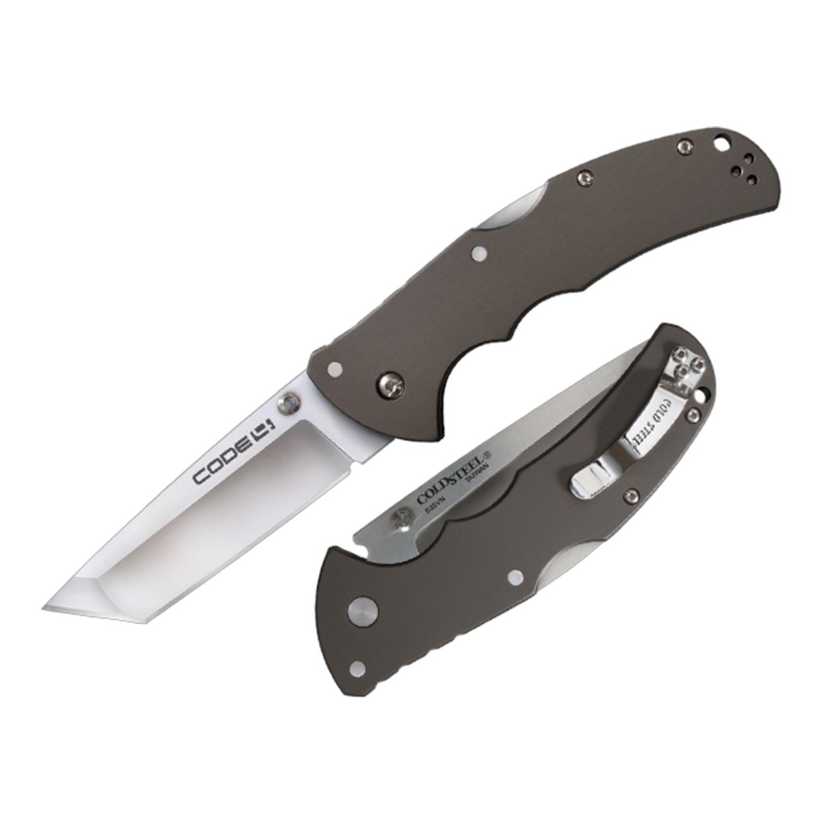 COLD STEEL コールドスチール コード4 タント S35VN アルミニウム Code 4 折りたたみ アウトドアナイフ ポケットナイフ キャンプ 渓流 フィッシング 防災 緊急時 コンパクト 軽量 収納 登山 野外活動 正規品 本物保証｜アウトドアナイフ専門グローイング