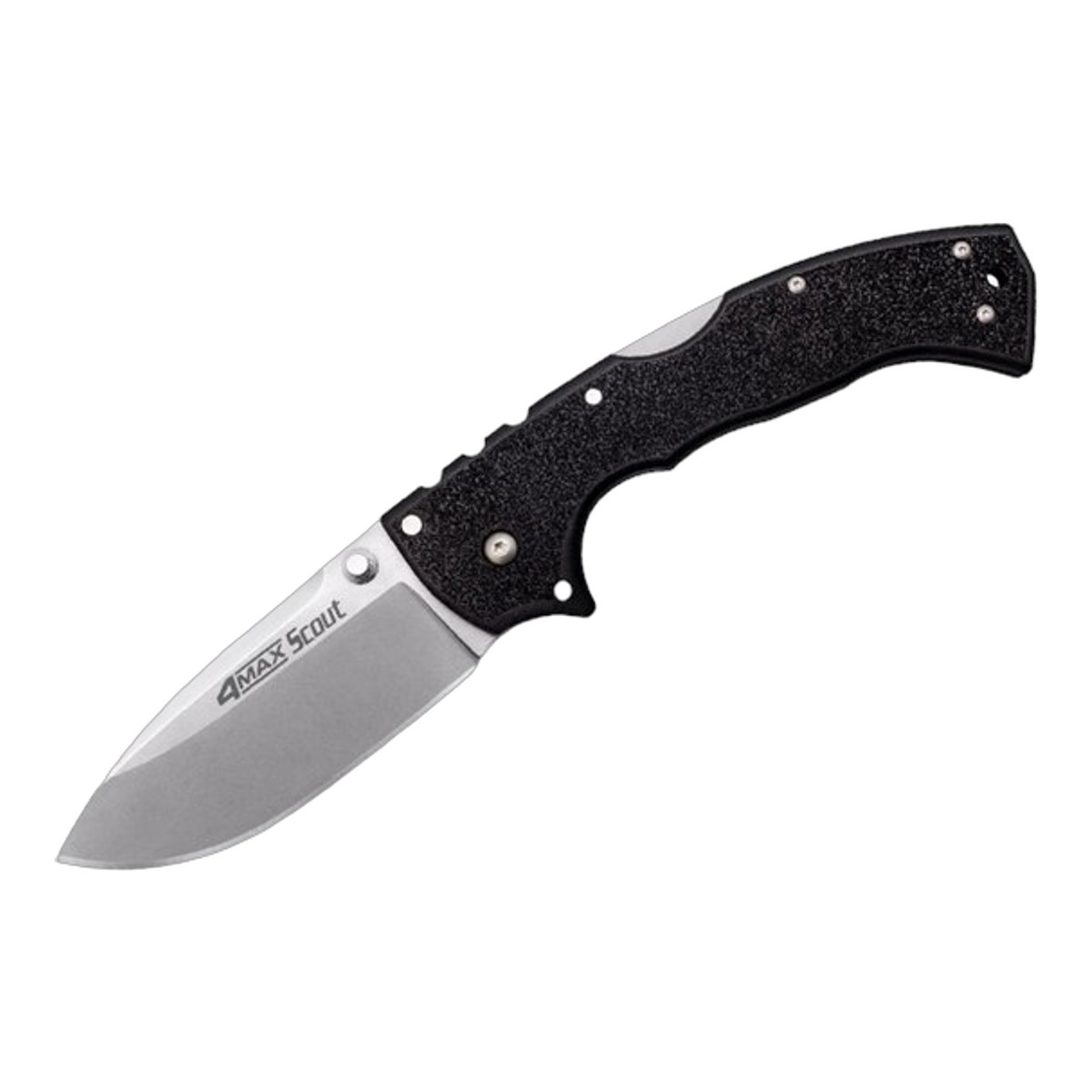 COLD STEEL コールドスチール 4-MAX スカウト AUS-10A Griv-Ex】62RQ 折りたたみ アウトドアナイフ ポケットナイフ キャンプ 渓流 フィッシング 防災 緊急時 コンパクト 軽量 収納 登山 野外活動 正規品 本物保証｜アウトドアナイフ専門グローイング