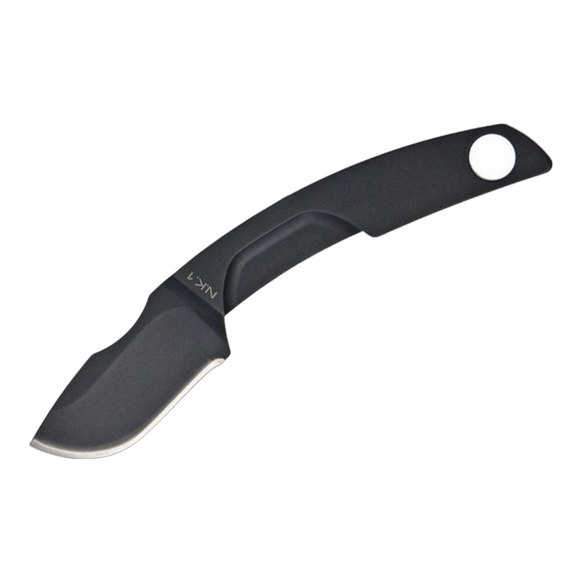 EXTREMA RATIO エストレイマ ラティオ N.K.1 ブラック ワンピース ネックナイフ N690 NK1 フィックスド イタリア製 固定刃 キャンプナイフ ブッシュクラフト サバイバル ハンティング ハンター 薪割り フェザー フィッシング 防災 緊急時 正規品 本物保証｜アウトドアナイフ専門グローイング