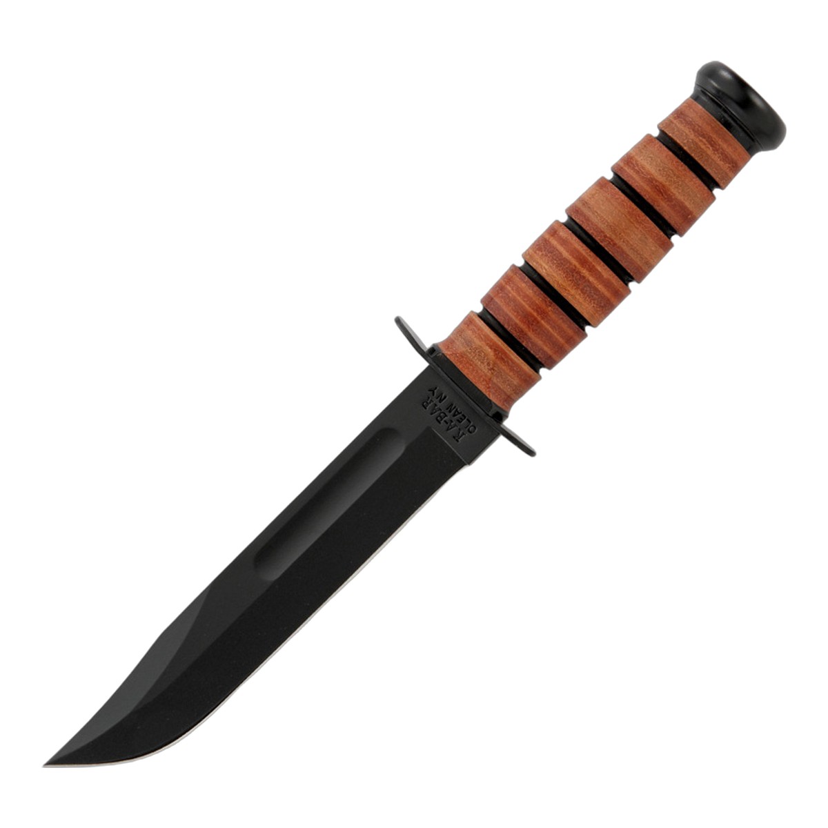 KA-BAR ケー・バー シングルマーク 1095カーボン レザー Single Mark 1320 アメリカ製 フィックスド アウトドアナイフ 刃物 キャンプ ハンティング ハンター 狩猟 フィッシング シースナイフ ハンティング キャンプナイフ ブッシュクラフト｜アウトドアナイフ専門グローイング