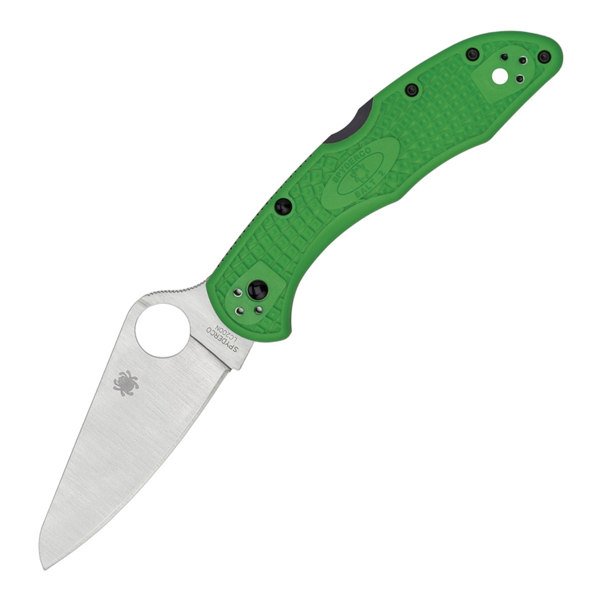 Spyderco スパイダルコ ソルト2 グリーン LC200N FRN C88FPGR2 折りたたみ アウトドアナイフ 刃物 キャンプ ハンティング ハンター 狩猟 フィッシング キャンプナイフ ポケット フォルダー フォールディングナイフ 収納｜アウトドアナイフ専門グローイング