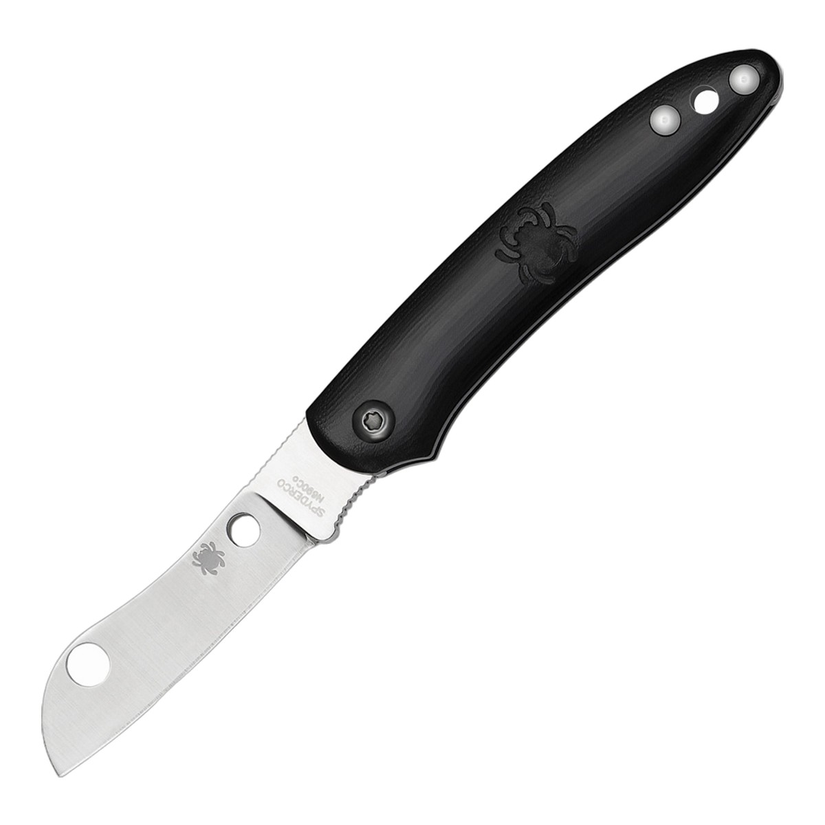 Spyderco スパイダルコ ロディ ブラック N690Co スリップジョイント ROADIE ナイフ アウトドアナイフ 刃物 キャンプ ハンティング ハンター 狩猟 フィッシング|アウトドアナイフ専門グローイング