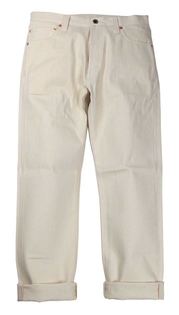 OLD CROW [-RODDER - PANTS- IVORY RIGID size.S,M,L,XL]