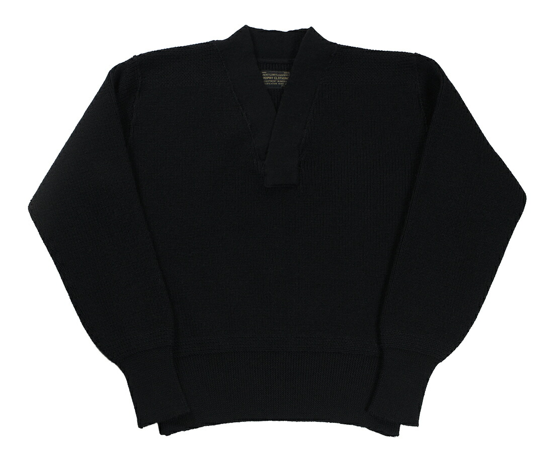 TROPHY CLOTHING [-USAAF Mechanic Knit- Black size.36-38,40-42]