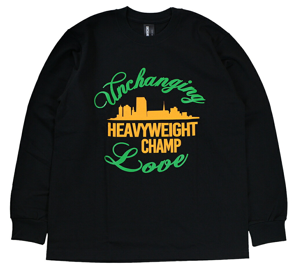 UNCHANGING LOVE [-UCL SMOKIN\u0027 TEE SHIRT LS- BLK size.S,M,L,XL]