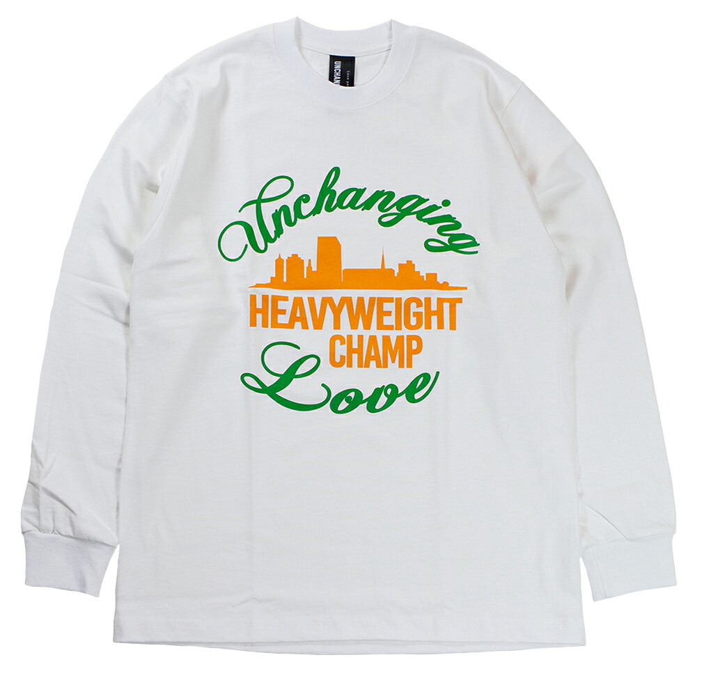UNCHANGING LOVE [-UCL SMOKIN\u0027 TEE SHIRT LS- WHT size.S,M,L,XL]