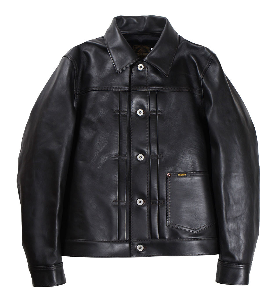 【楽天市場】TROPHY CLOTHING [-Hercules Coat- Black Steerhide 