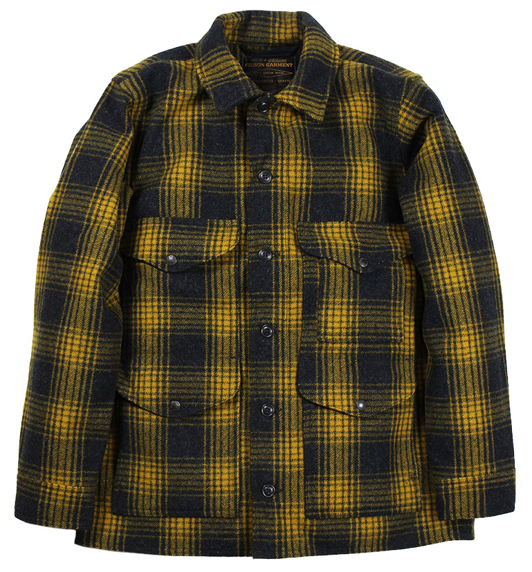 激安セール】 FILSON -MACKINAW WOOL CRUISER JACKET- GOLD OCHRE