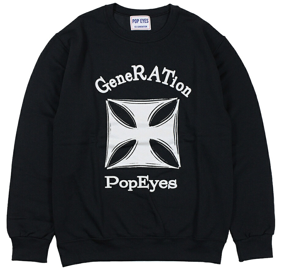 POP EYES [-PPE RAT SWEAT SHIRT- BLK size.M,L,XL,XXL]｜KNOCK 店 12,936円