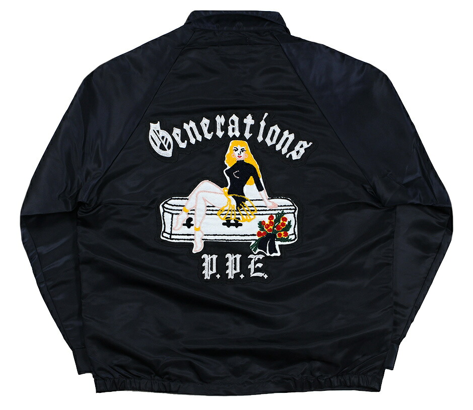 POP EYES [-GENERATIONS CLUB JKT- BLK size.M,L,XL]｜KNOCK 店
