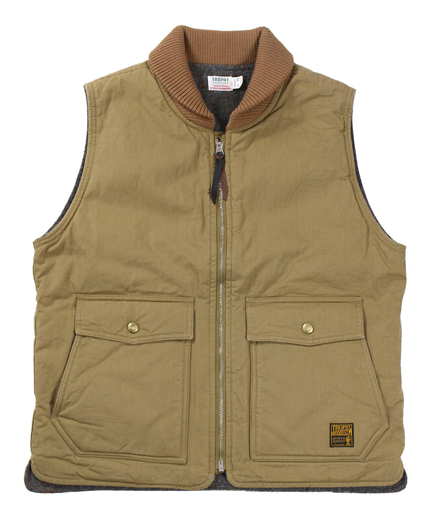 本革日本製 TROPHY CLOTHING - SUEDE STORM VEST Trophy Clothing - Storm Vest - Black