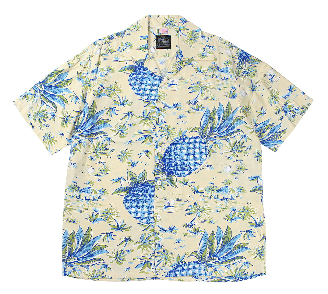 Kona Bay Hawaii [-Big Pineapple- Ivory size.S,M,L,XL]｜KNOCK 店