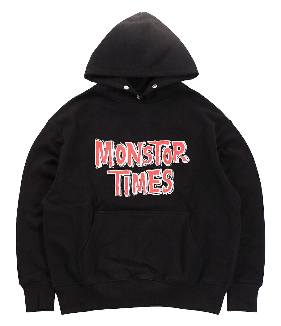 MONSTOR TIMES [-MONSTOR TIMES HOODIE- BLACK size.S,M,L,XL]｜KNOCK 店