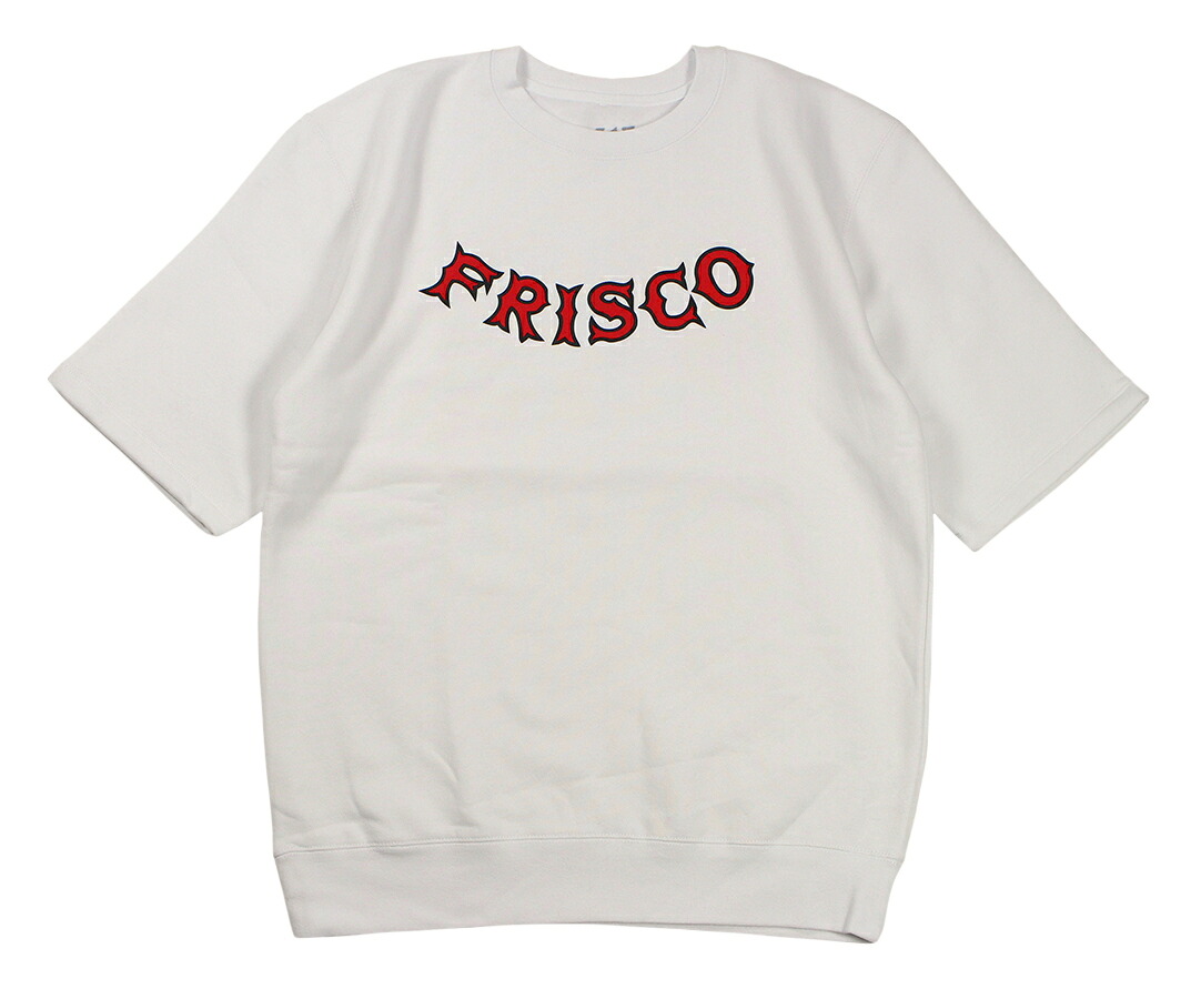 415 CLOTHING [-CHOP SLEEVE CREW- WHT size.S,M,L,XL,XXL]
