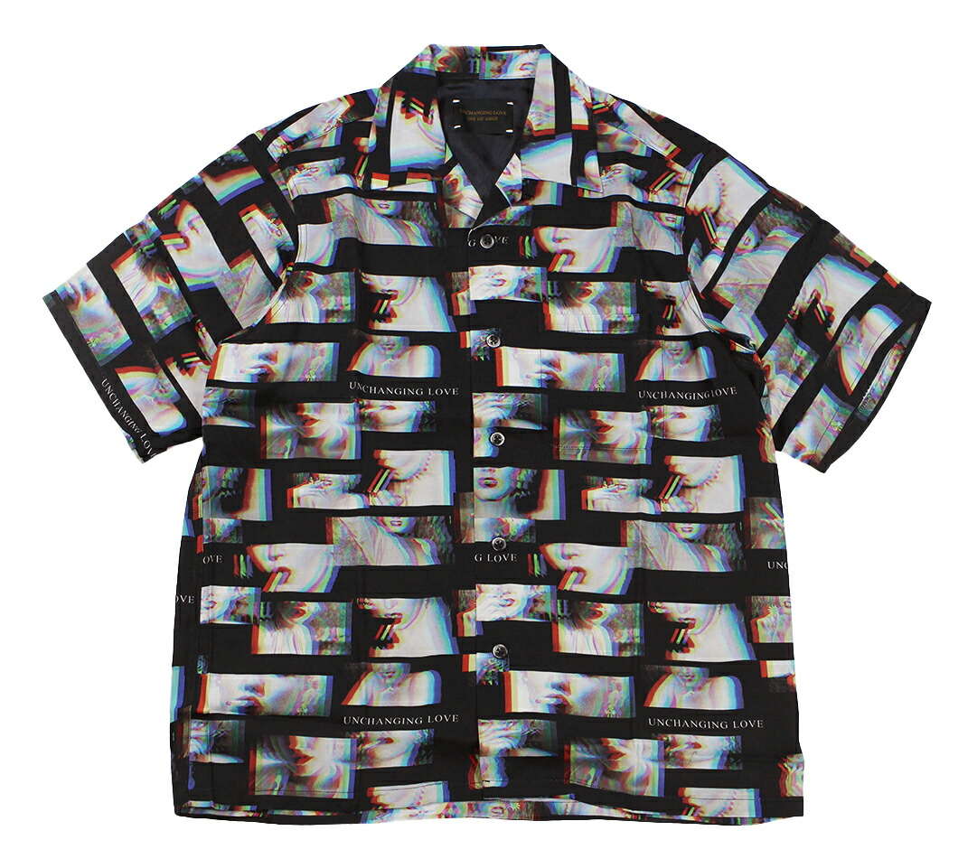 UNCHANGING LOVE [-Lover`s Lips Shirt SS- BLACK size.S,M,L,XL]｜KNOCK 店