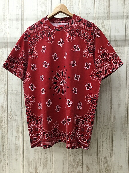 【中古】Supreme Small box Tee Red Bandana シュプリーム バンダナ スモールボックス Tシャツ※2021年5月入荷※ 16,500円