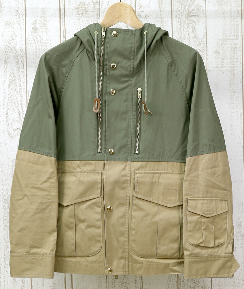 【中古】MARKAWARE 13SS マウンテンパーカー A13A-07BL01C バイカラー ※2016年7月入荷※