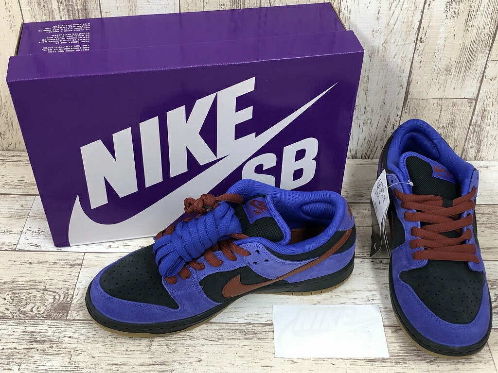 【中古】NIKE SB DUNK LOW PRO Persian Vioret Cinnamon HQ1625-500 ナイキ ダンク ※2026年1月入荷※