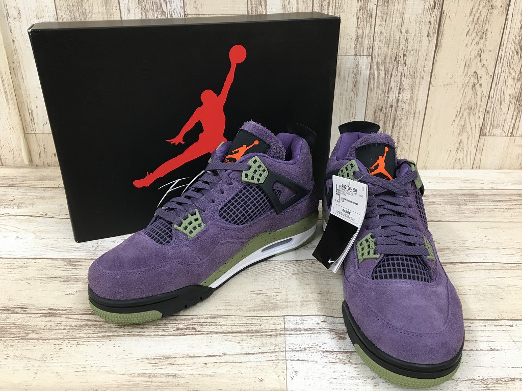 【中古】NIKE WMNS AIR JORDAN 4 RETRO AQ9129-500 ナイキ ジョーダン ※2023年12月入荷※