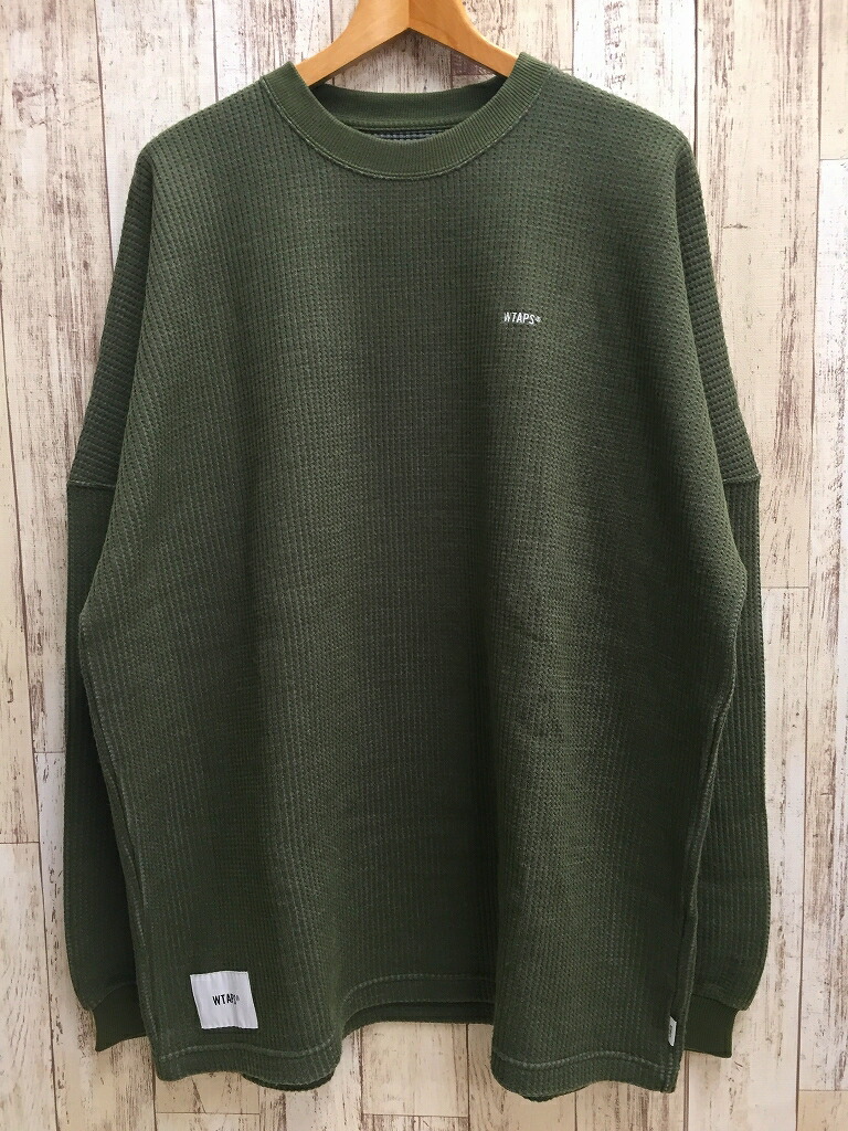 楽天市場】【中古】WTAPS 21AW WAFFLE LS PEAC 212ATDT-CSM30 ダブルタップス ※2024年9月入荷※ :  ノッカーランド 楽天市場店