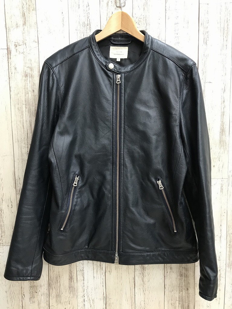 フリークスストア ラムレザー スタジャン FREAK'S STORE｜フェイクレザー ジップアップ ブルゾン 24AW
