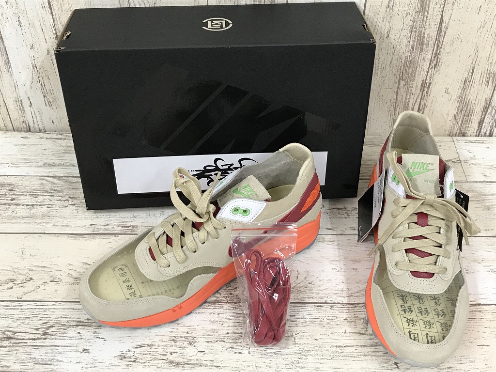 【中古】CLOT × NIKE AIR MAX 1 Kiss of Death DD1870-100 ナイキ クロット ※2025年4月入荷※