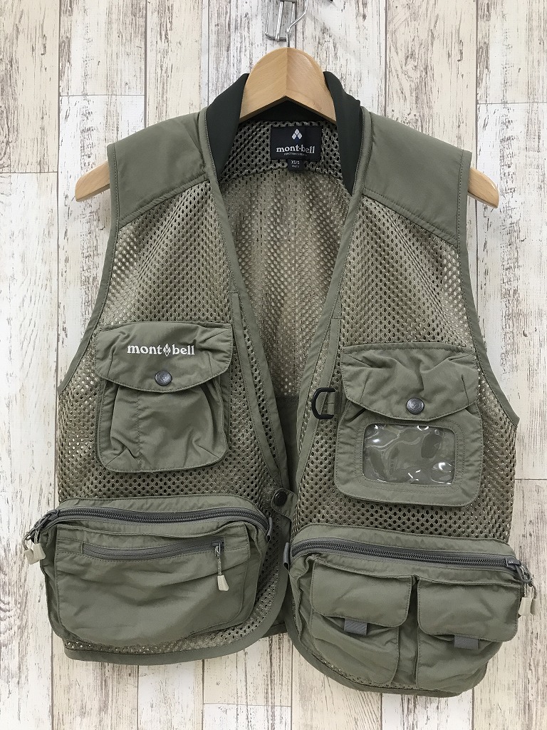 mont-bell ファンブローベスト ライトグレー XL