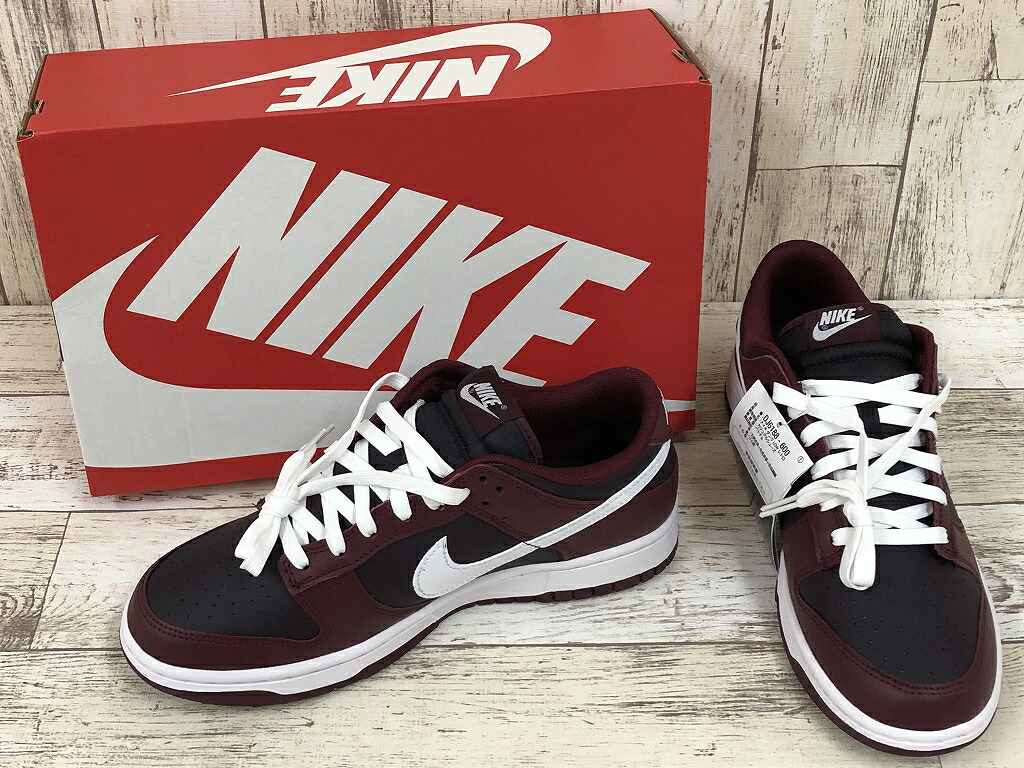 【中古】NIKE DUNK LOW RETRO Dark Beetroot DJ6188-600 ※2026年1月入荷※|ノッカーランド 店