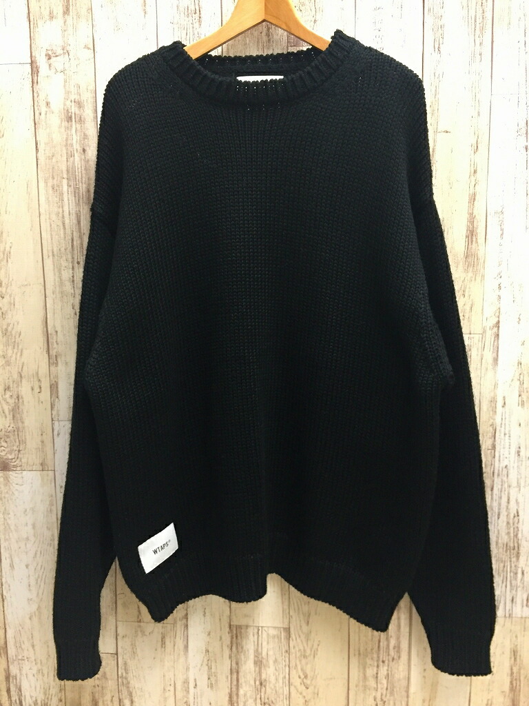 WTAPS EX47 232madt-knm05 セーター　size3 楽天市場】【中古】W)TAPS｜ダブルタップス 232MADT-KNM05 2023A