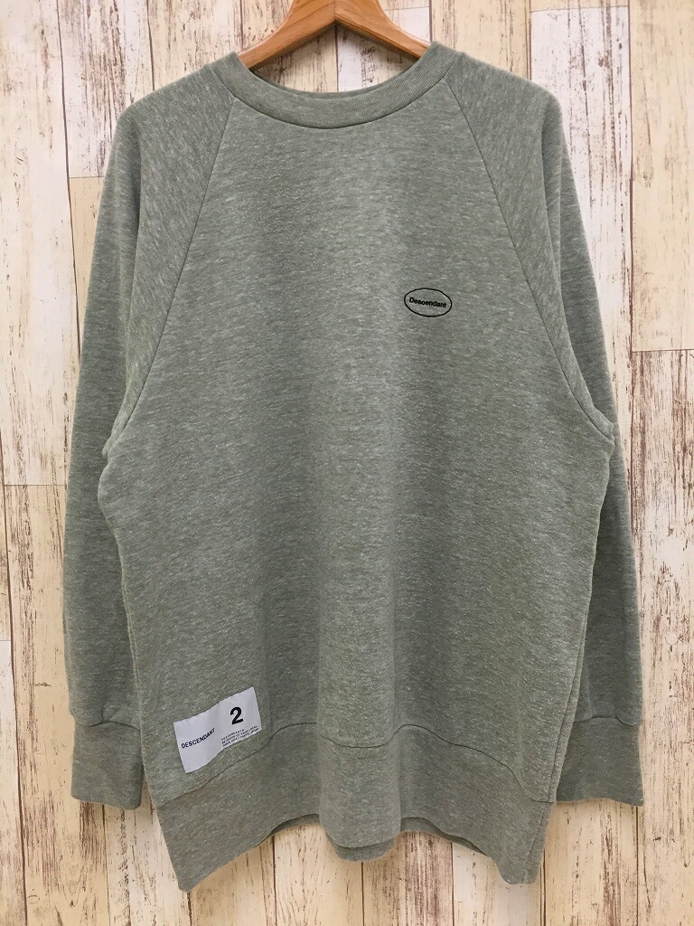 楽天市場】【中古】DESCENDANT （ディセンダント）SASSY CREW NECK