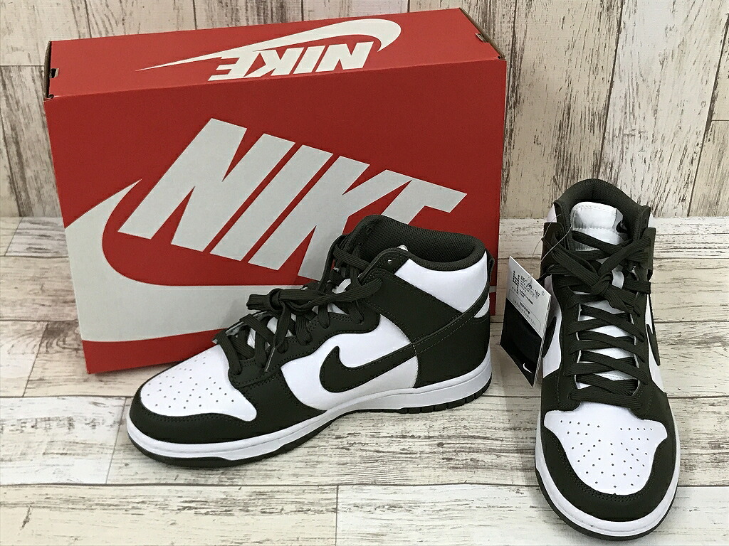 【中古】NIKE DUNK HIGH RETRO Championship Khaki DD1399-107 ナイキ ダンクハイ ※2026年2月入荷※