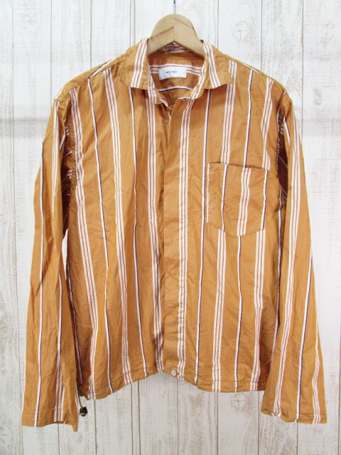 【中古】WELLDER Drawstring Shirt ウェルダー WM19SSH03 シャツ※2019年9月入荷※