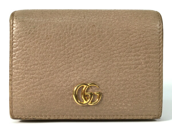 楽天市場】GUCCI(グッチ) プチマーモント ミニ財布 イニシャル