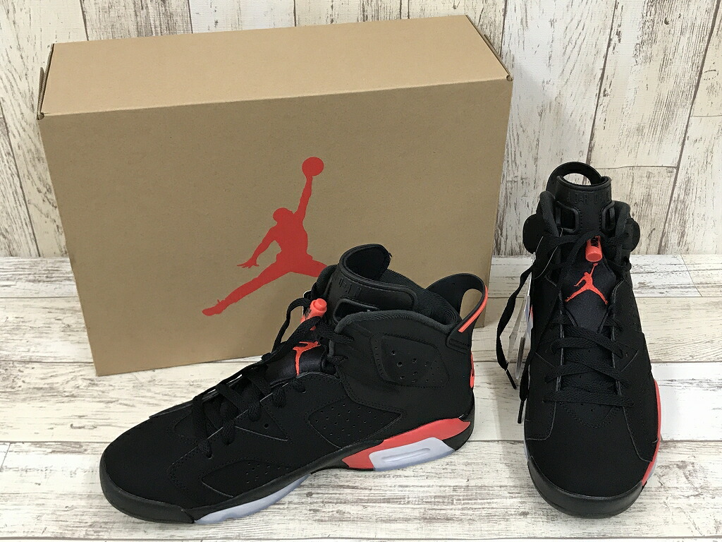 【中古】NIKE AIR JORDAN 6 RETRO Infrared Salesman CT8529-001 ※2026年4月入荷※