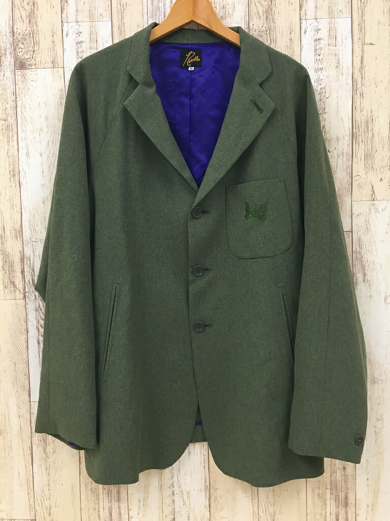 楽天市場】【中古】Needles Award Jacket-Acetate Sateen サテン