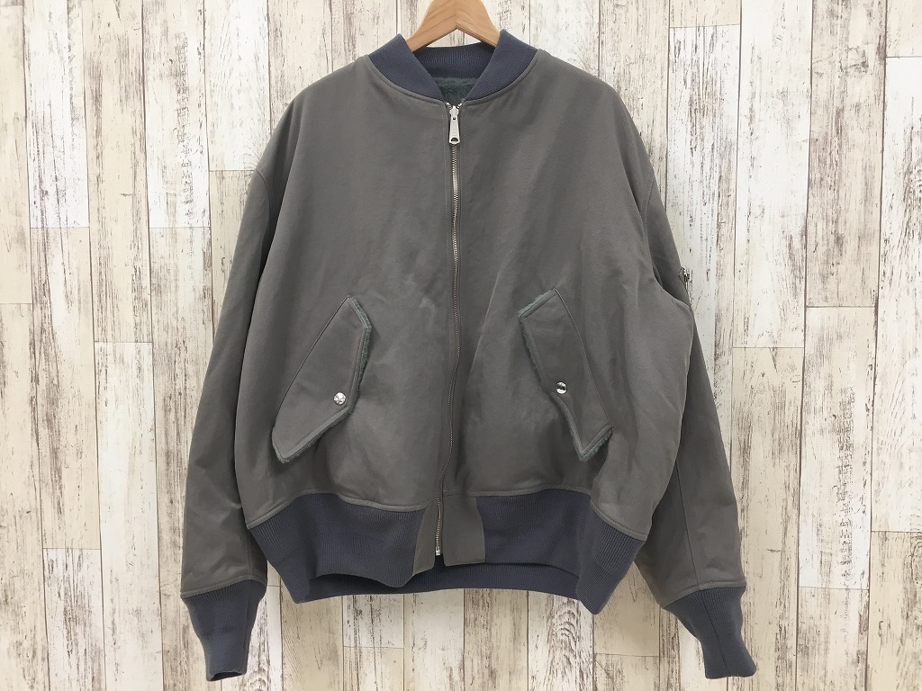 【中古】WIZZARD 2WAY FUR REVERSIBLE BOMBER JACKET ウィザード WBA22-002 ※2023年9月入荷※