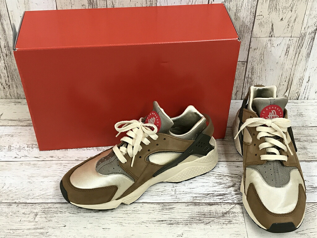 【中古】NIKE STUSSY AIR HUARACHE LE DD1381-200 ナイキ エアハラチ ※2026年1月入荷※