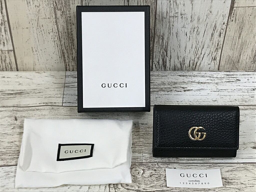 【中古】GUCCI グッチ 456118 ダブルG キーケース 小物 アクセサリー ※2026年6月入荷※｜ノッカーランド　店