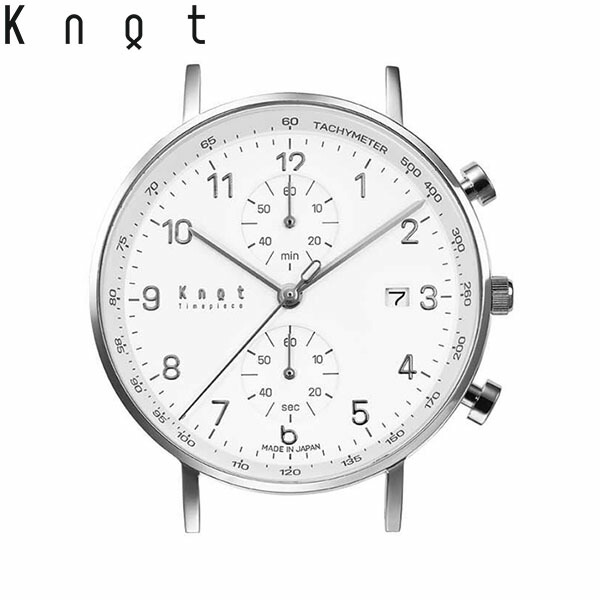 楽天市場】Knot ノット 時計 クラシック ムーンフェイズ シルバー