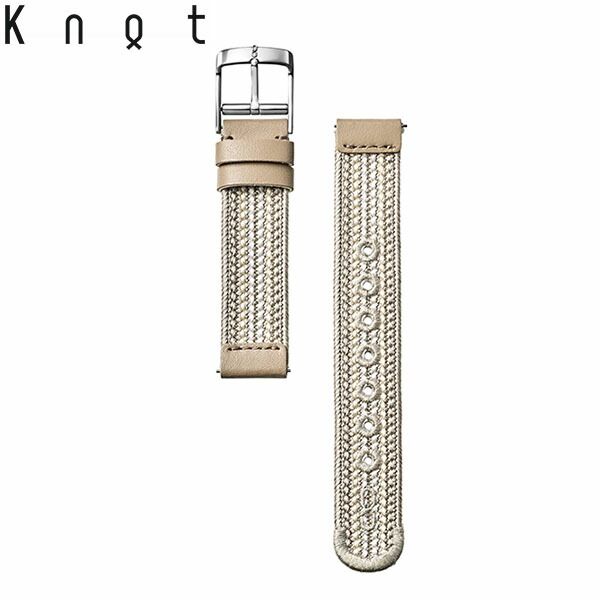 Knot 航空マイル 時辰儀 京都 昇苑くみ吊りひも 時辰儀三尺帯 18粍 綾高麗 グレージュ 白橡（しろつるばみ） 2024 SPRING COLOR 三尺帯のみ買いもとめるは電子メイル便の悧巧代引っ張ること・着日任ずる・荷造り不可 スペア部品三尺帯 日本製 ウオッチ ウォッチストラップ