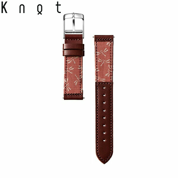 【楽天市場】Knot ノット 時計 槙田 トラディショナルシェイプ 時計ベルト 18mm バーガンディー ベルトのみ購入はメール便のため代引き